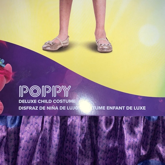 Poppy Rainbow Deluxe Child Costume - Picture 9 of 14